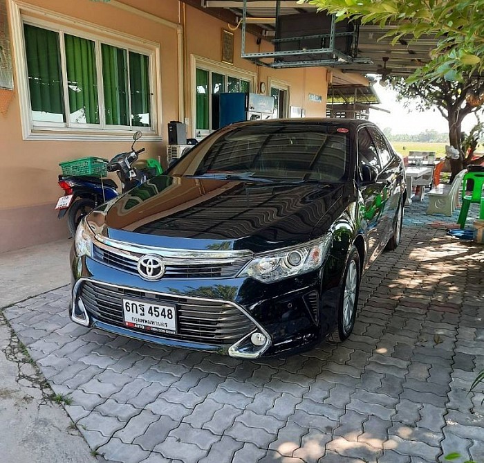 ตัวอย่าง toyota camry ปี 17 ขึ้น และ all new camry